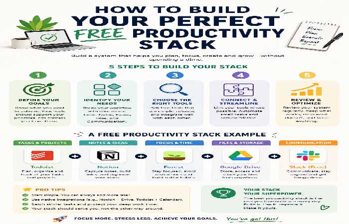 How to Build Your Perfect Free Productivity Stack