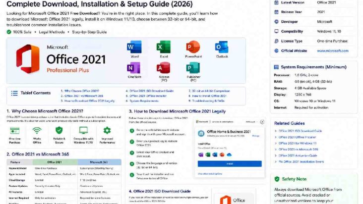 Microsoft Office 2021 Free Download