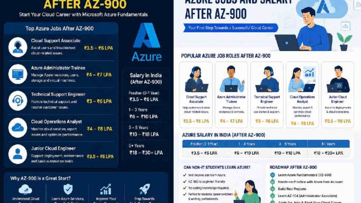 azure jobs and salary after az-900