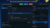 Python Online IDE with Debugger