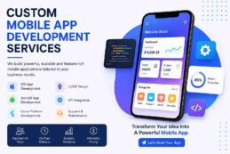 custom mobile app development services