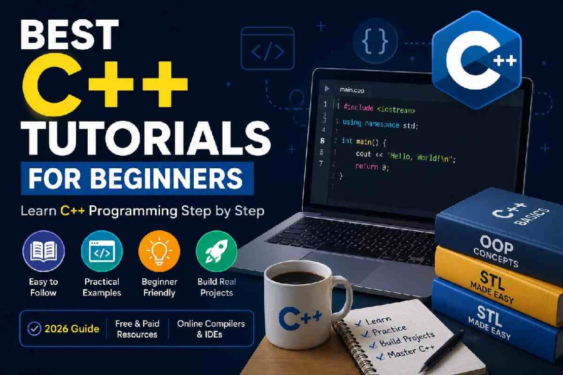 Best C++ Tutorials for Beginners