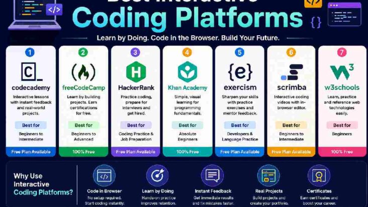 Best Interactive Coding Platforms