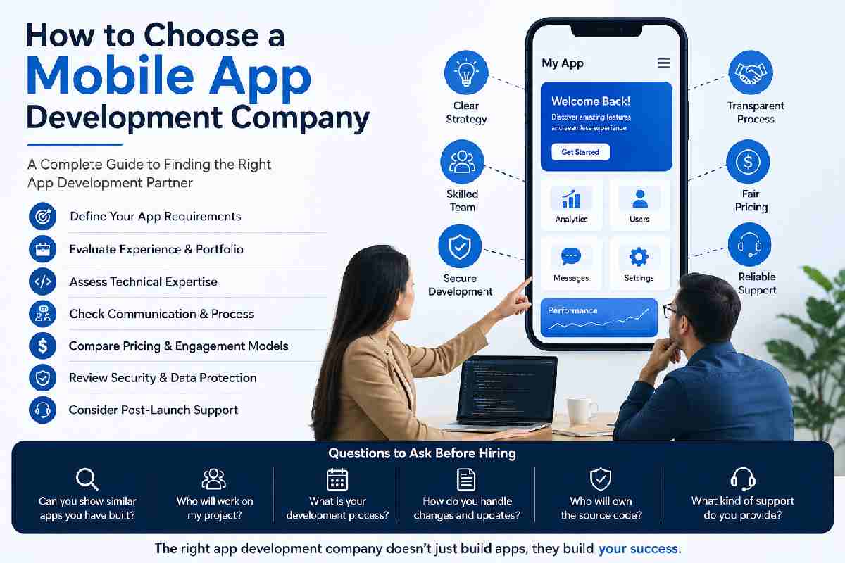 How to Choose a Mobile App Development Company