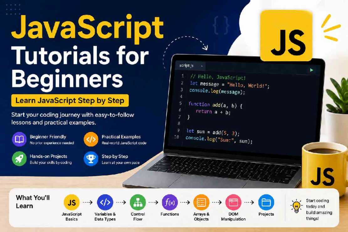 JavaScript tutorials for beginners