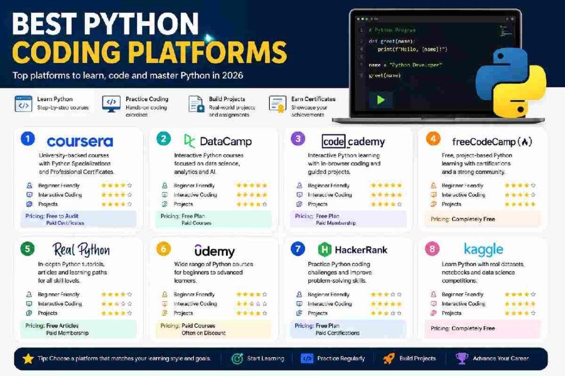 Python Coding Platforms