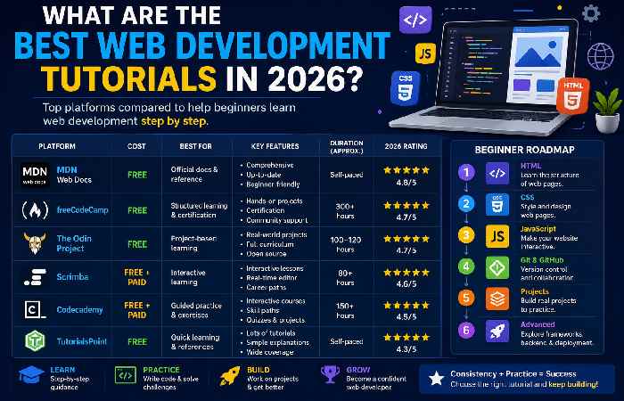 What Are the Best Web Development Tutorials in 2026