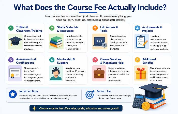 What Does the Course Fee Actually Include