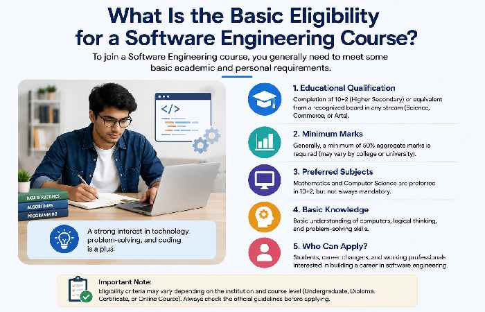What Is the Basic Eligibility for a Software Engineering Course