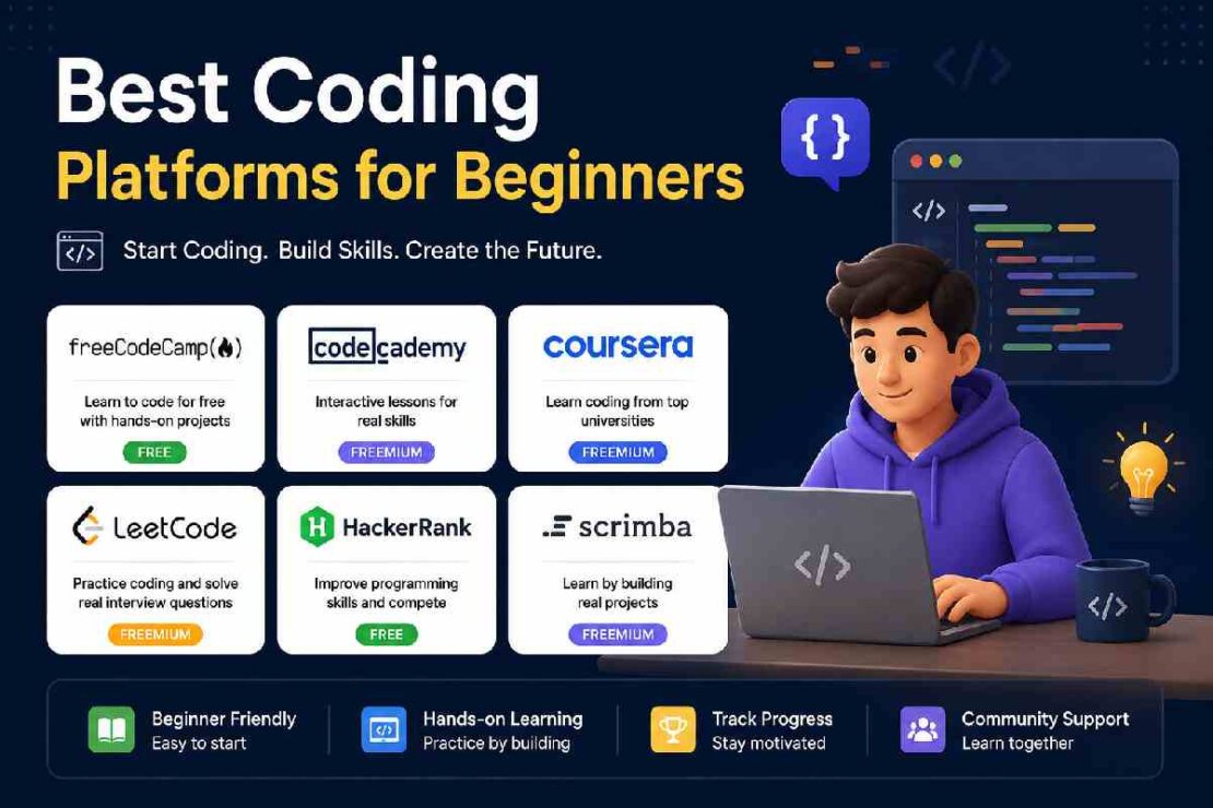 best coding platforms for beginners