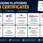 coding platforms with certificates