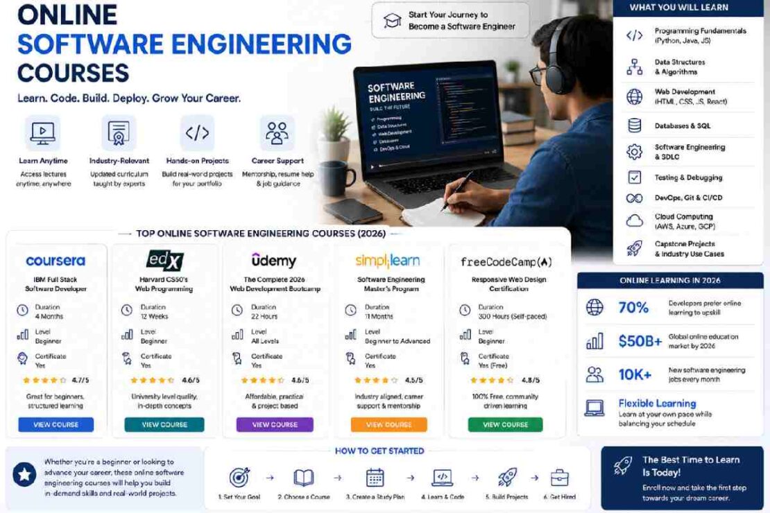 online software engineering courses