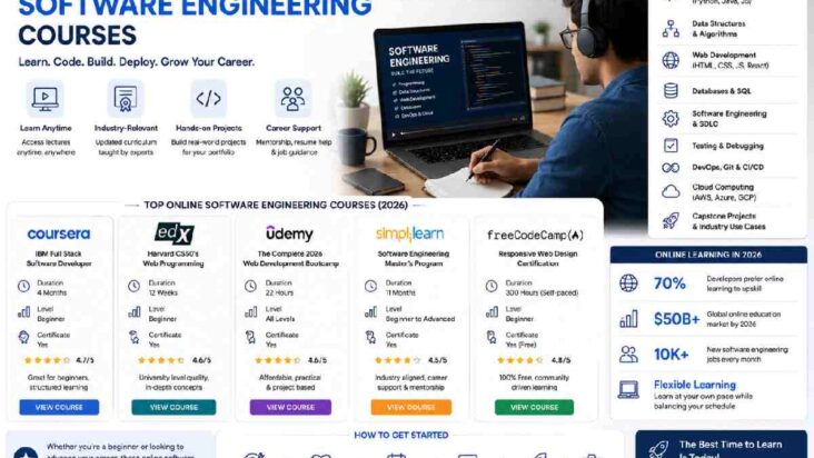 online software engineering courses