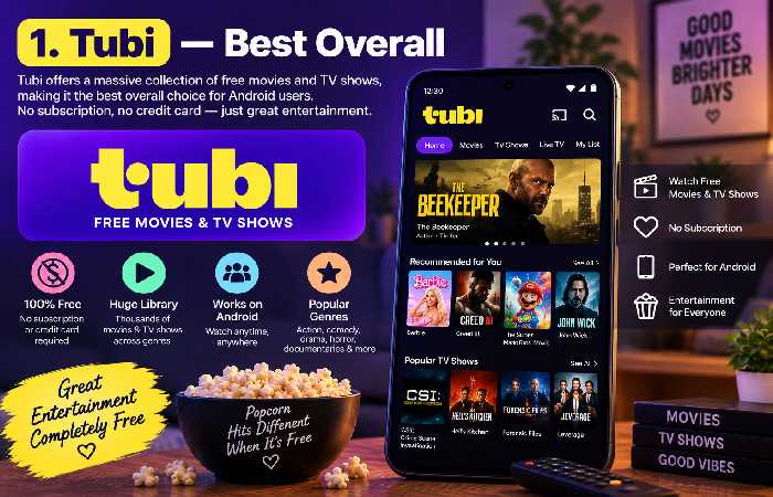  Tubi — Best Overall (1)