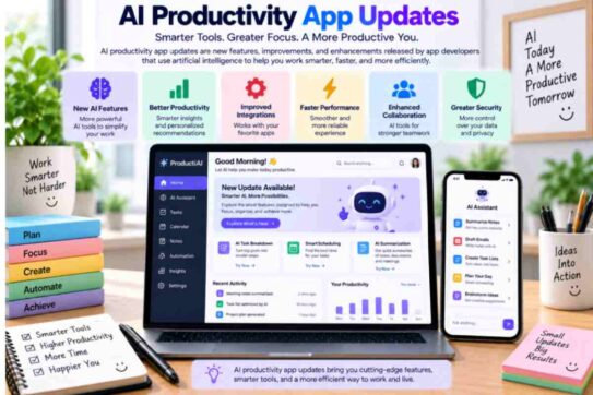AI productivity app updates