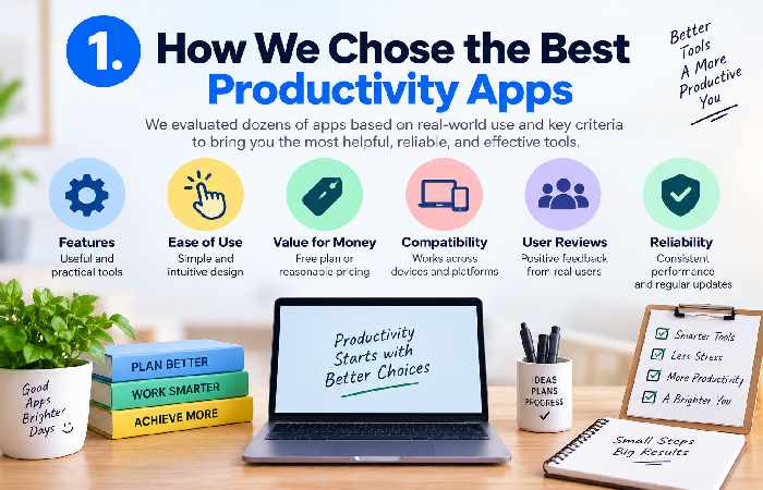 How We Chose the Best Productivity Apps