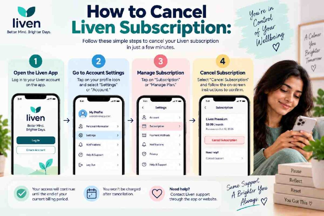 How to Cancel Liven Subscription