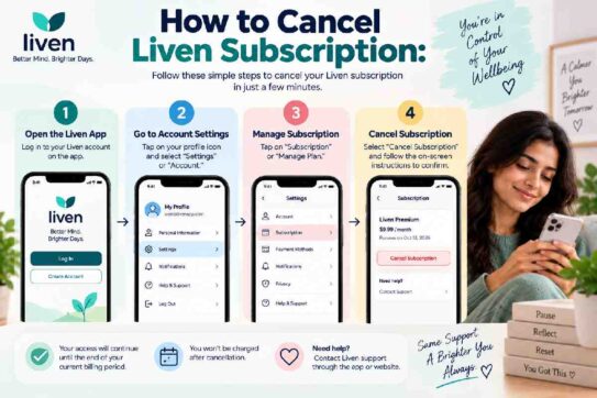 How to Cancel Liven Subscription