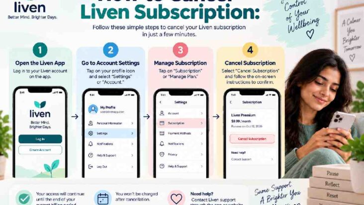 How to Cancel Liven Subscription
