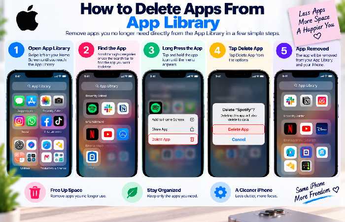 How to Delete Apps From App Library