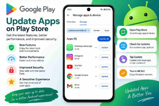 Play Store Update Apps