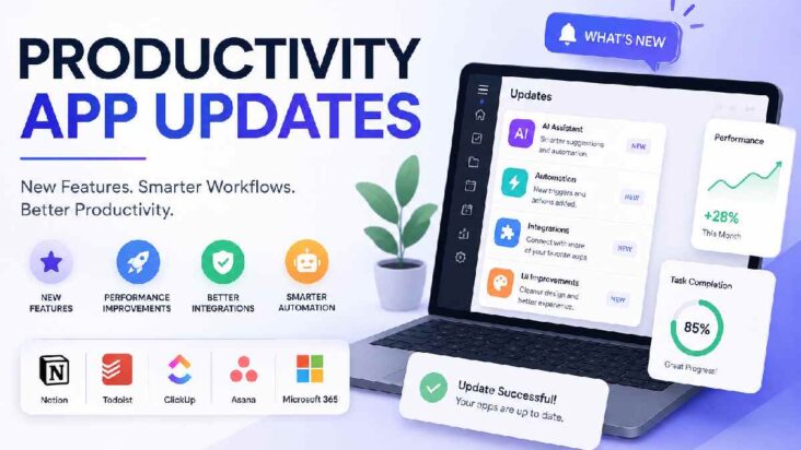 Productivity App Updates