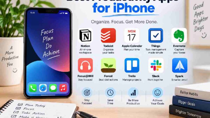 best productivity apps for iphone