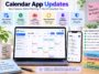 calendar app updates