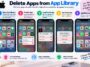 delete apps from app library