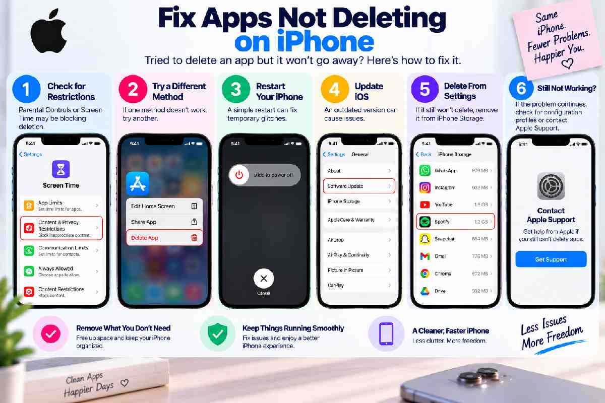fix apps not deleting on iphone