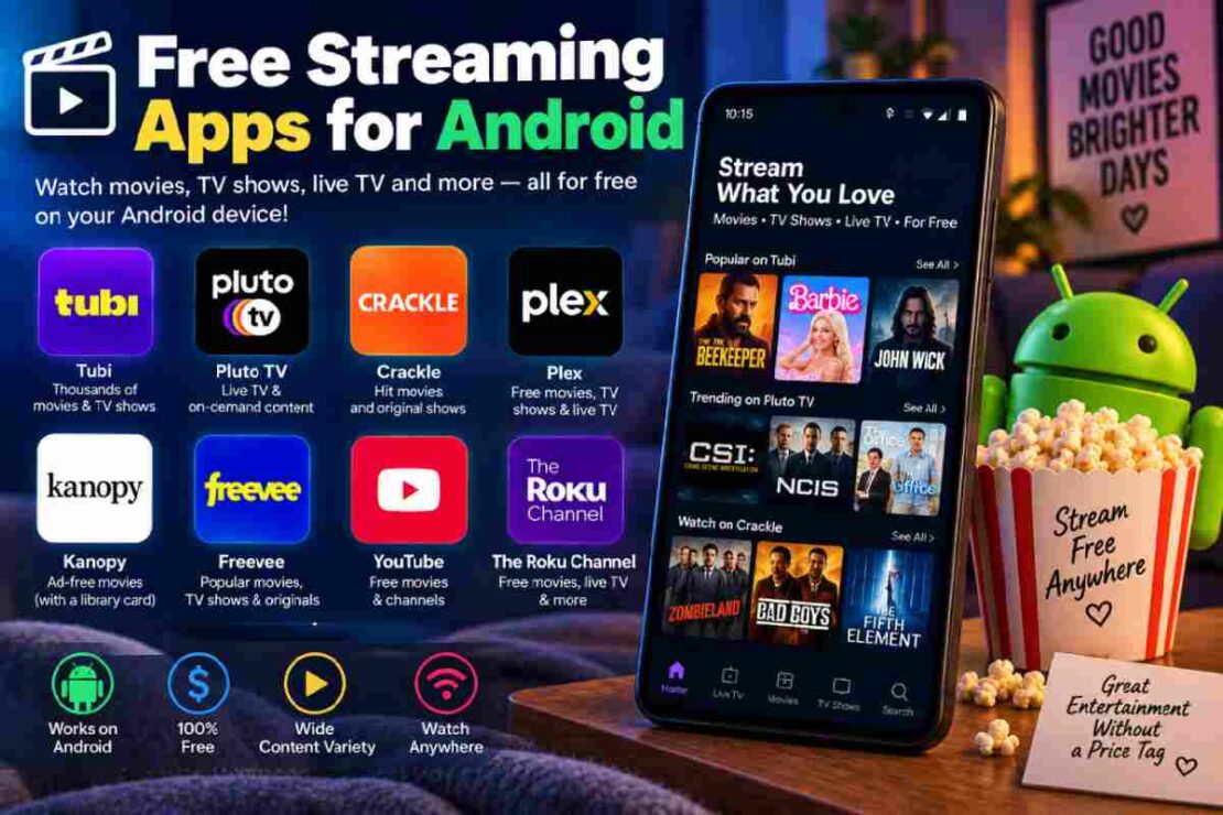 free streaming apps for android