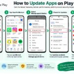 how to update apps on play store
