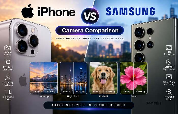 iPhone vs Samsung Camera Comparison