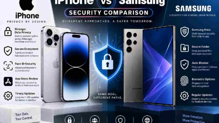 iphone vs samsung security