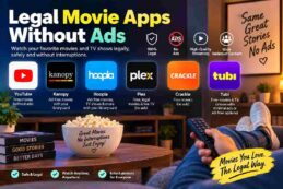 legal movie apps without ads