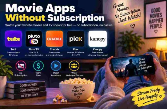 movie apps without subscription