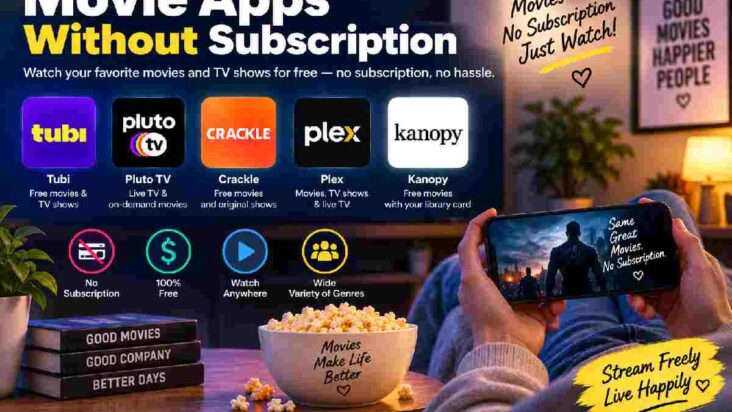 movie apps without subscription