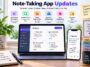 note-taking app updates