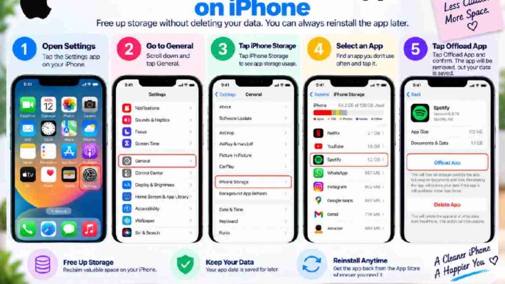 offload unused apps on iphone