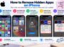remove hidden apps on iphone
