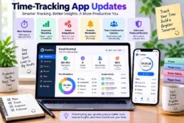 time-tracking app updates