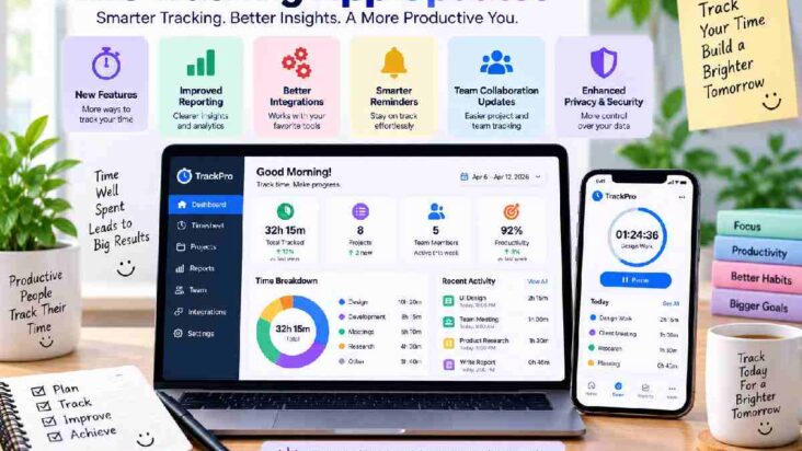time-tracking app updates