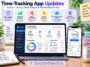 time-tracking app updates