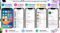 uninstall apps from iphone settings