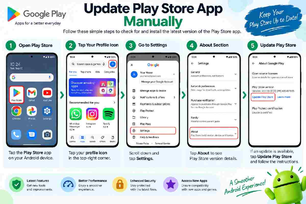 Update Play Store App Manually: Complete Guide