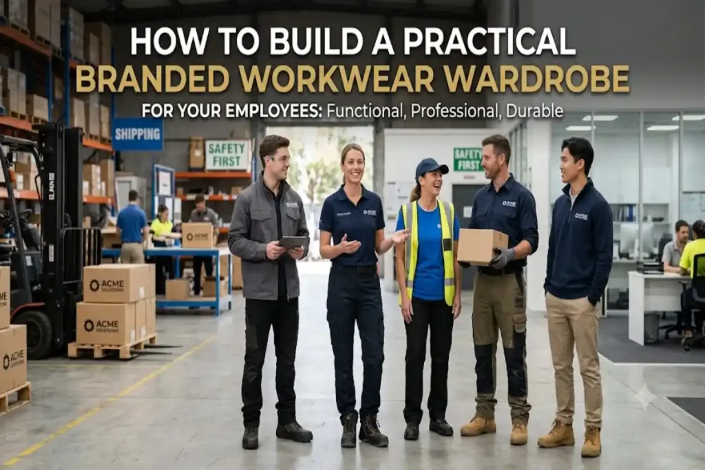 How to Build a Practical Branded Workwear Wardrobe for Your Employees