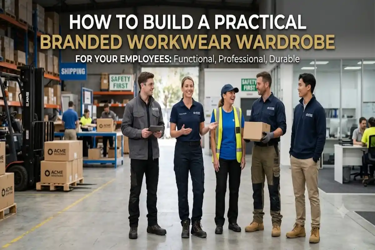 How to Build a Practical Branded Workwear Wardrobe for Your Employees